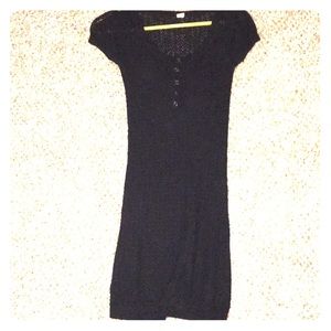 H&M crochet sweater dress